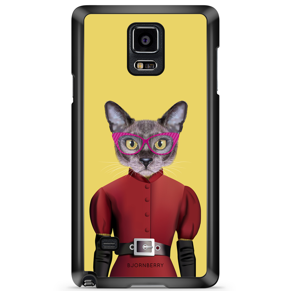 Samsung Galaxy Note 4 Case - Hipster Cat