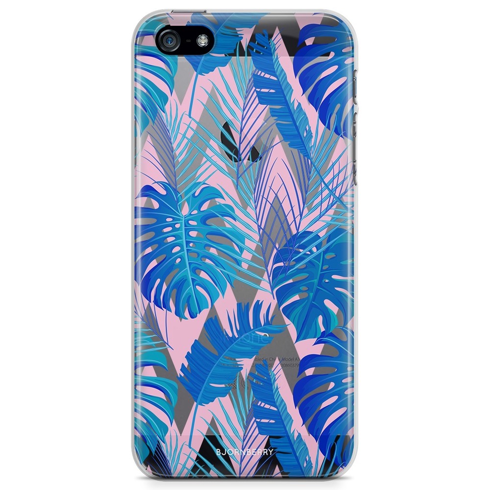 iPhone 5/5S/SE (2016) TPU Case - Tropical Pattern