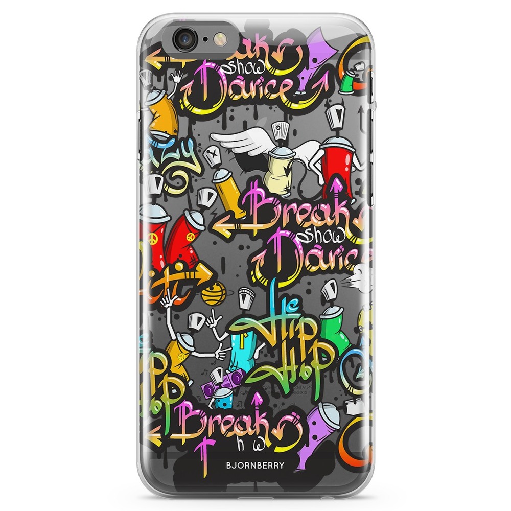 iPhone 6 Plus/6s Plus TPU Case - Graffiti