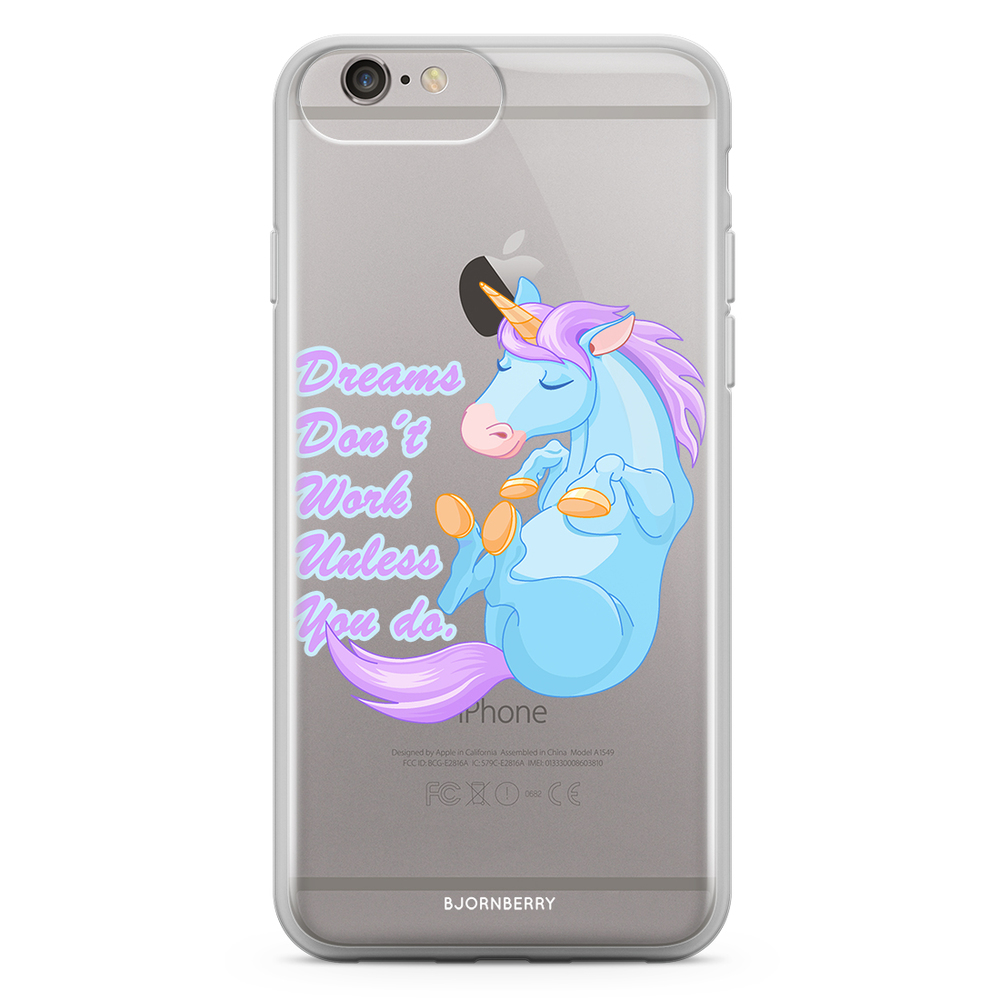 iPhone 6 Plus/6s Plus Fashion Skal - Drömcitat