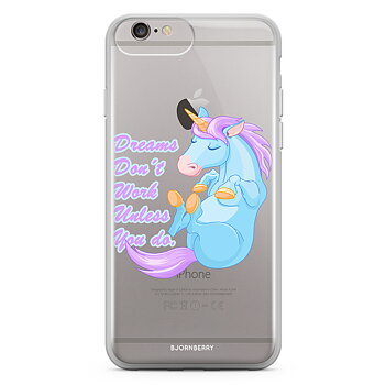 iPhone 6 Plus/6s Plus Fashion Skal - Drömcitat