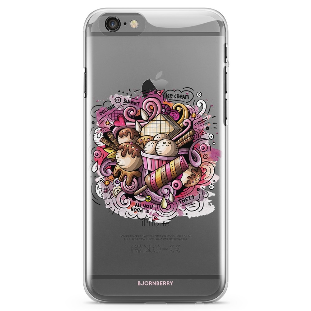 iPhone 6 Plus/6s Plus TPU Case - Ice Cream