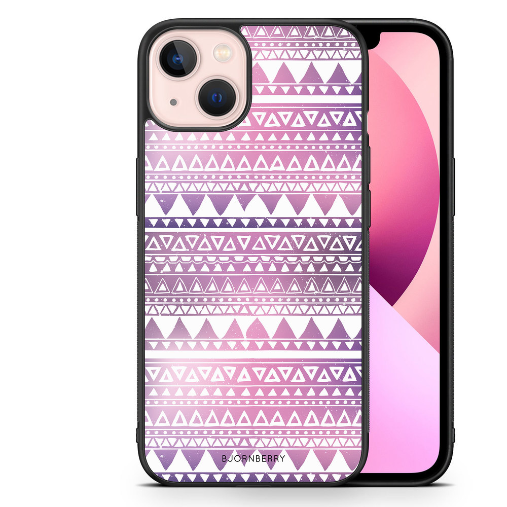 iPhone 13 Case - Purple Aztec