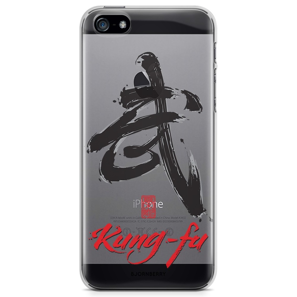 iPhone 5/5S/SE (2016) TPU Case - Kung-fu sign