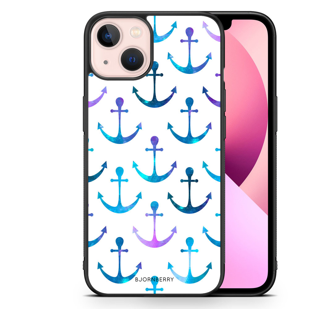 iPhone 13 Case - Anchor Pattern