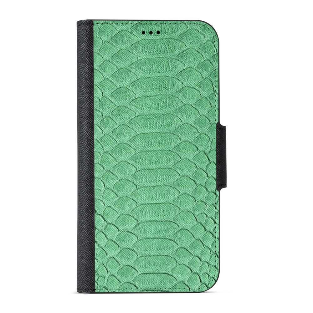 Naive Samsung Galaxy S7 Wallet Case- Mint Snake