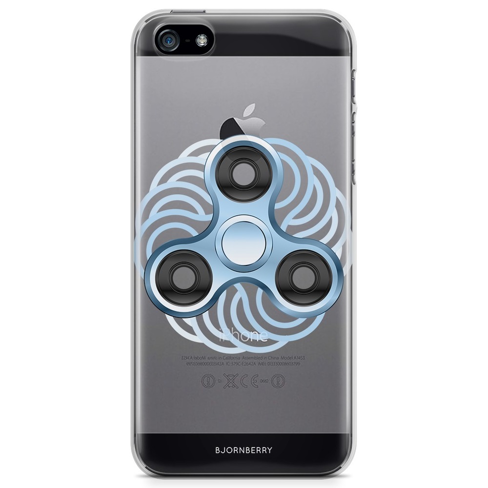 iPhone 5/5S/SE (2016) TPU Case - Fidget Spinner