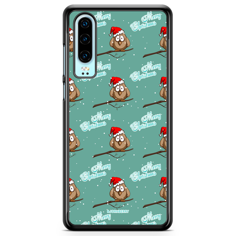 Huawei P30 Case - Xmas Sparrows