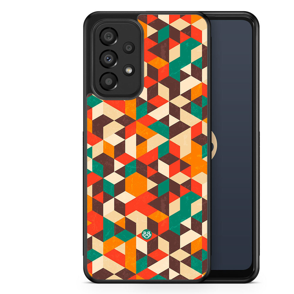 Samsung Galaxy A33 5G Case - Retro Geometric