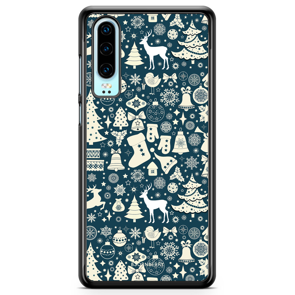 Huawei P30 Case - Reindeers & Spruces