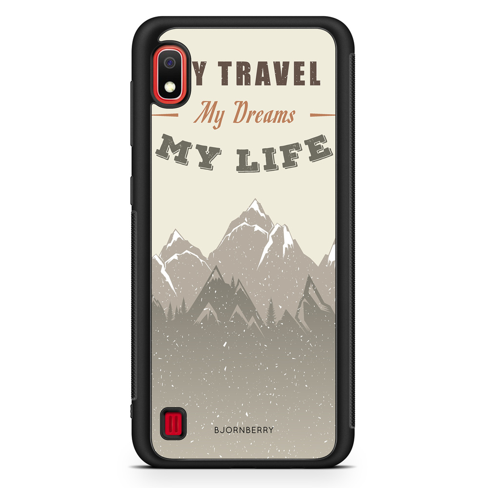 Samsung Galaxy A10 Case - My Travels, My Life