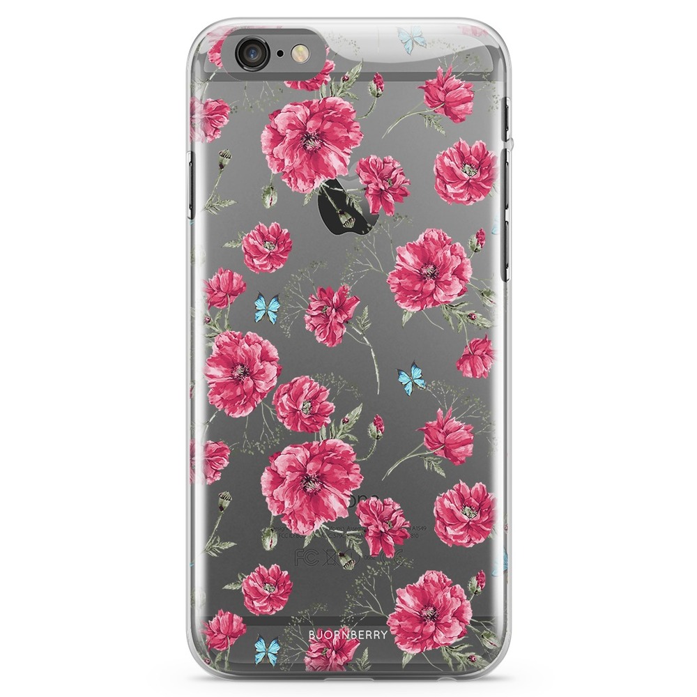iPhone 6 Plus/6s Plus TPU Case - Butterflies