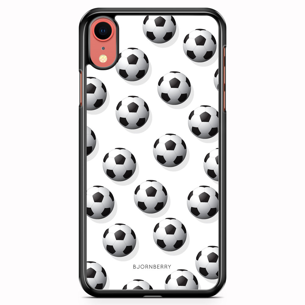 iPhone XR Case - Footballs Pattern