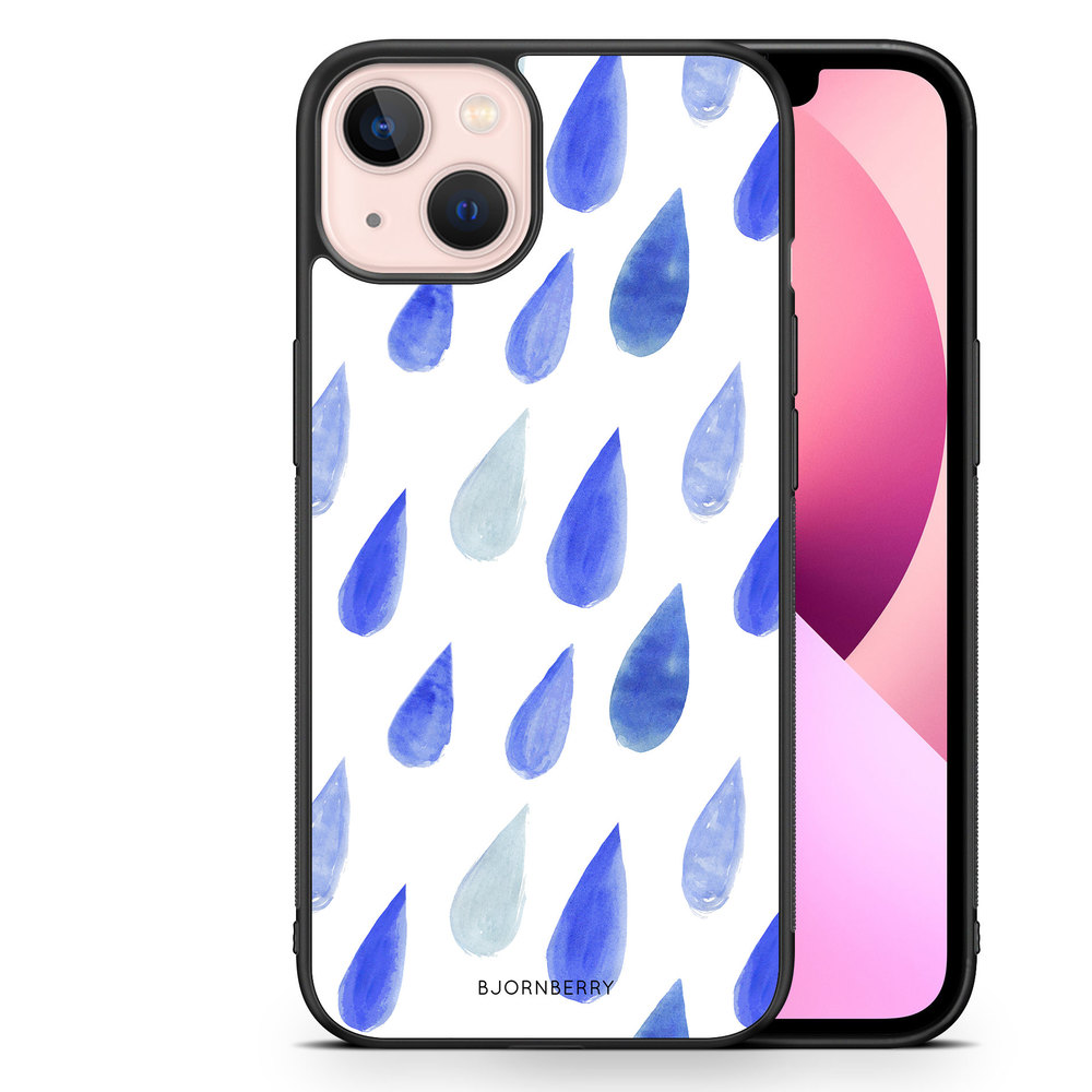 iPhone 13 Case - Watercolor Rain