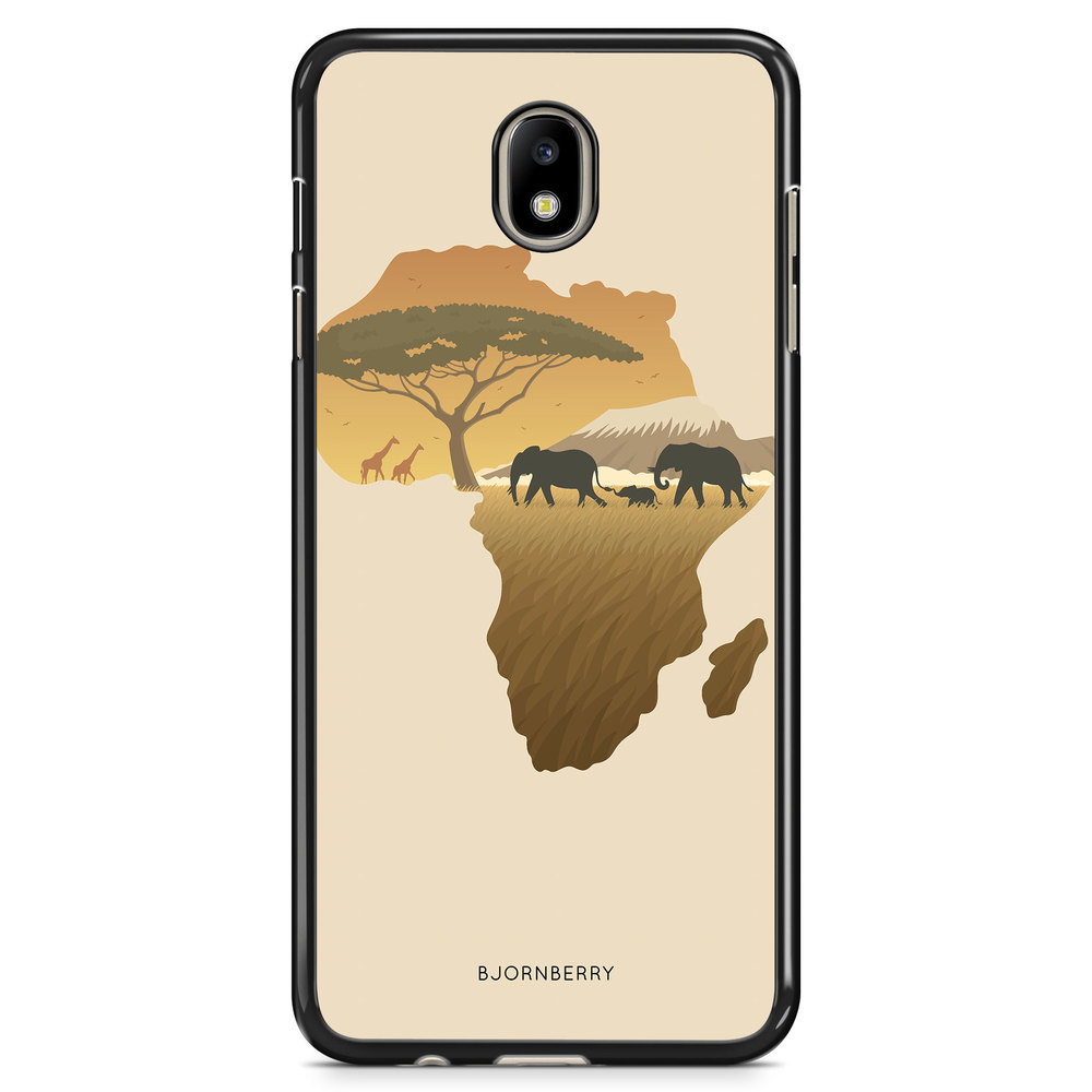 Samsung Galaxy J7 (2017) Case - Africa Brown