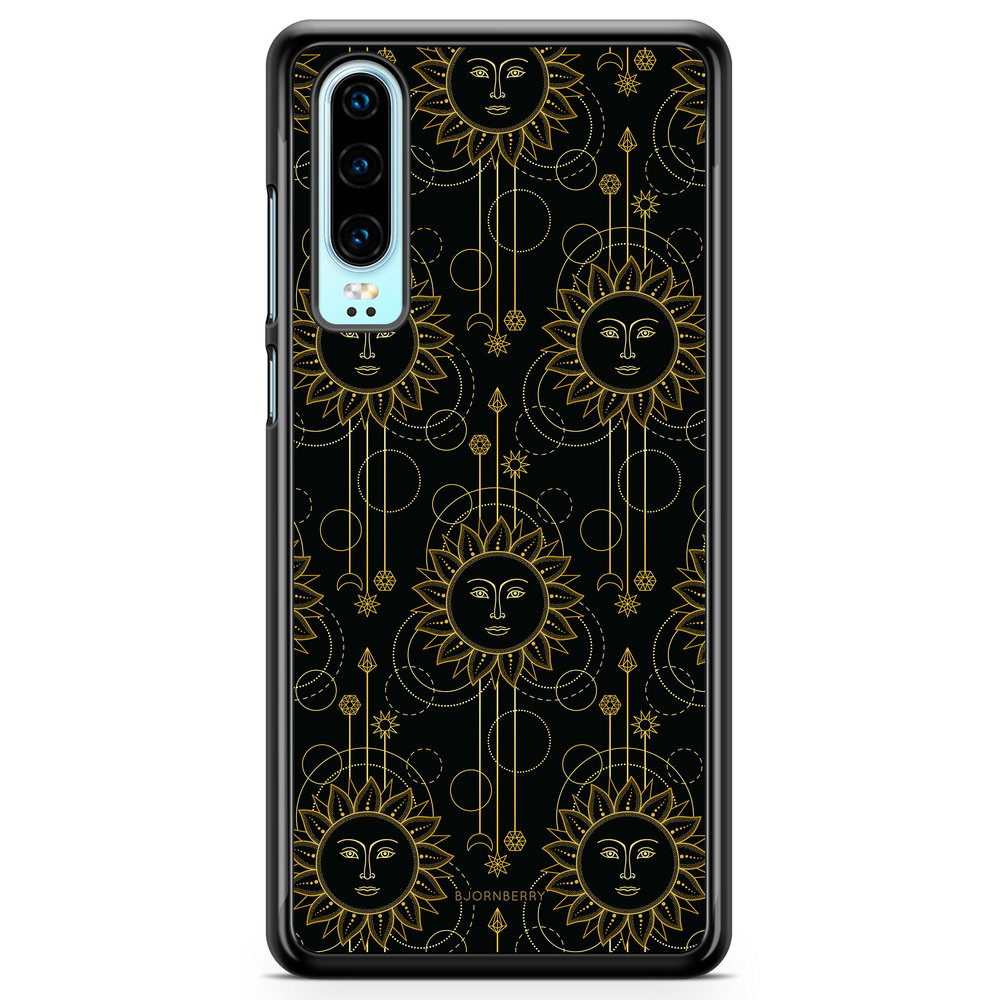 Huawei P30 Case - Gold Suns