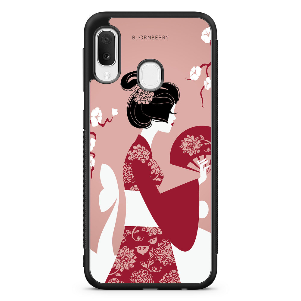 Samsung Galaxy A20e Case - Japan Woman