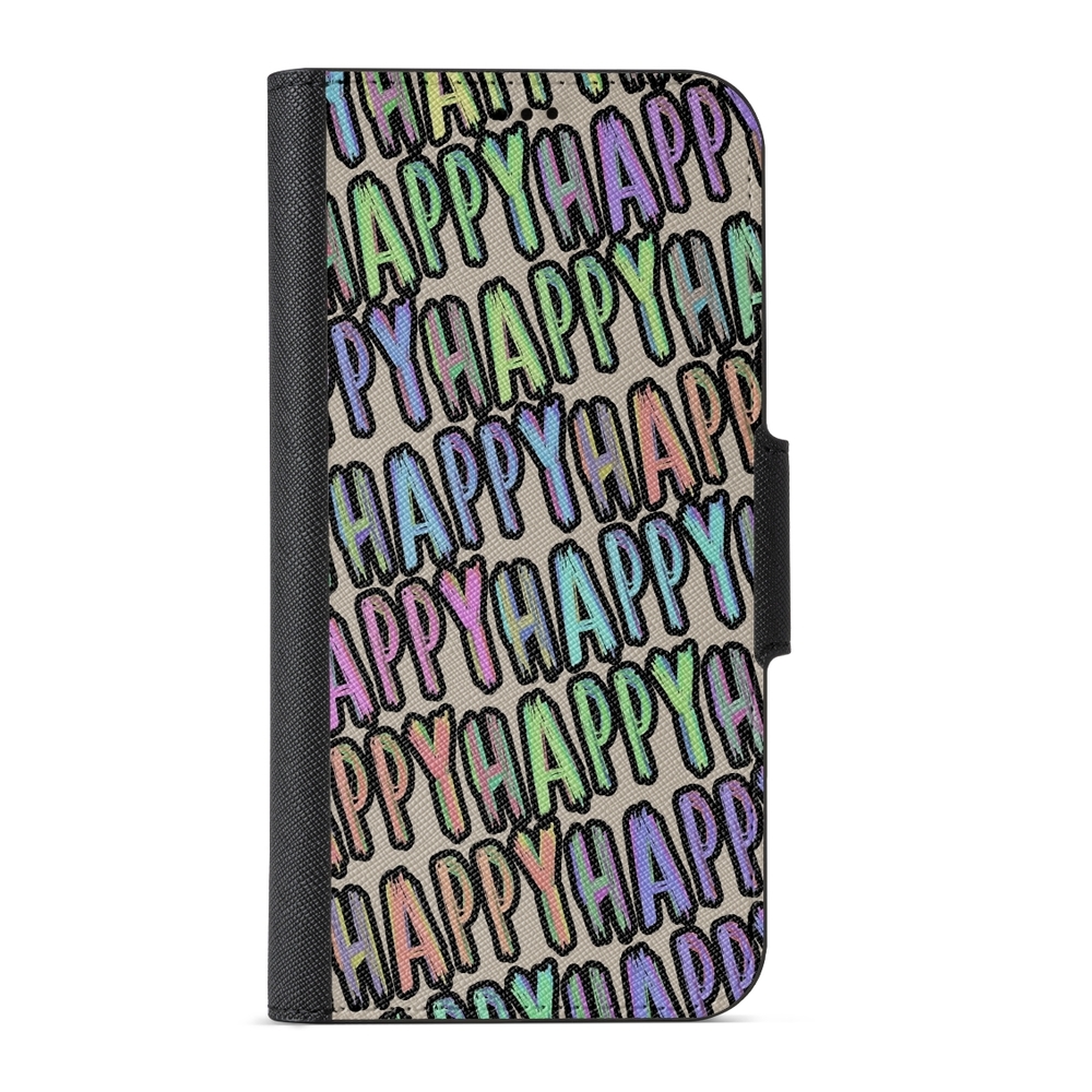 Naive Samsung Galaxy S7 Wallet Case- Happy