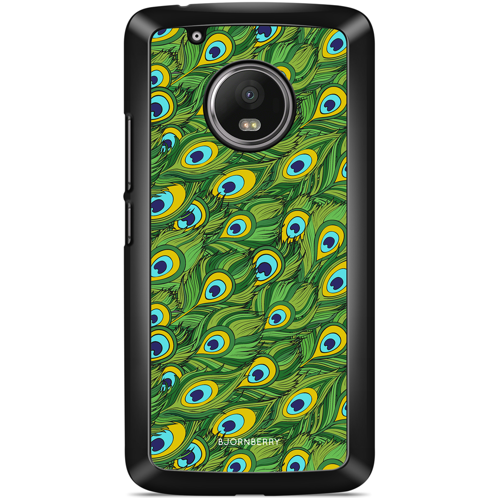 Moto G5 Plus Case - Peacock Pattern