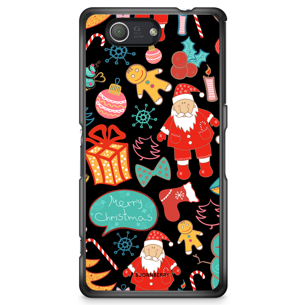 Sony Xperia Z3 Compact Case - Christmas Pattern