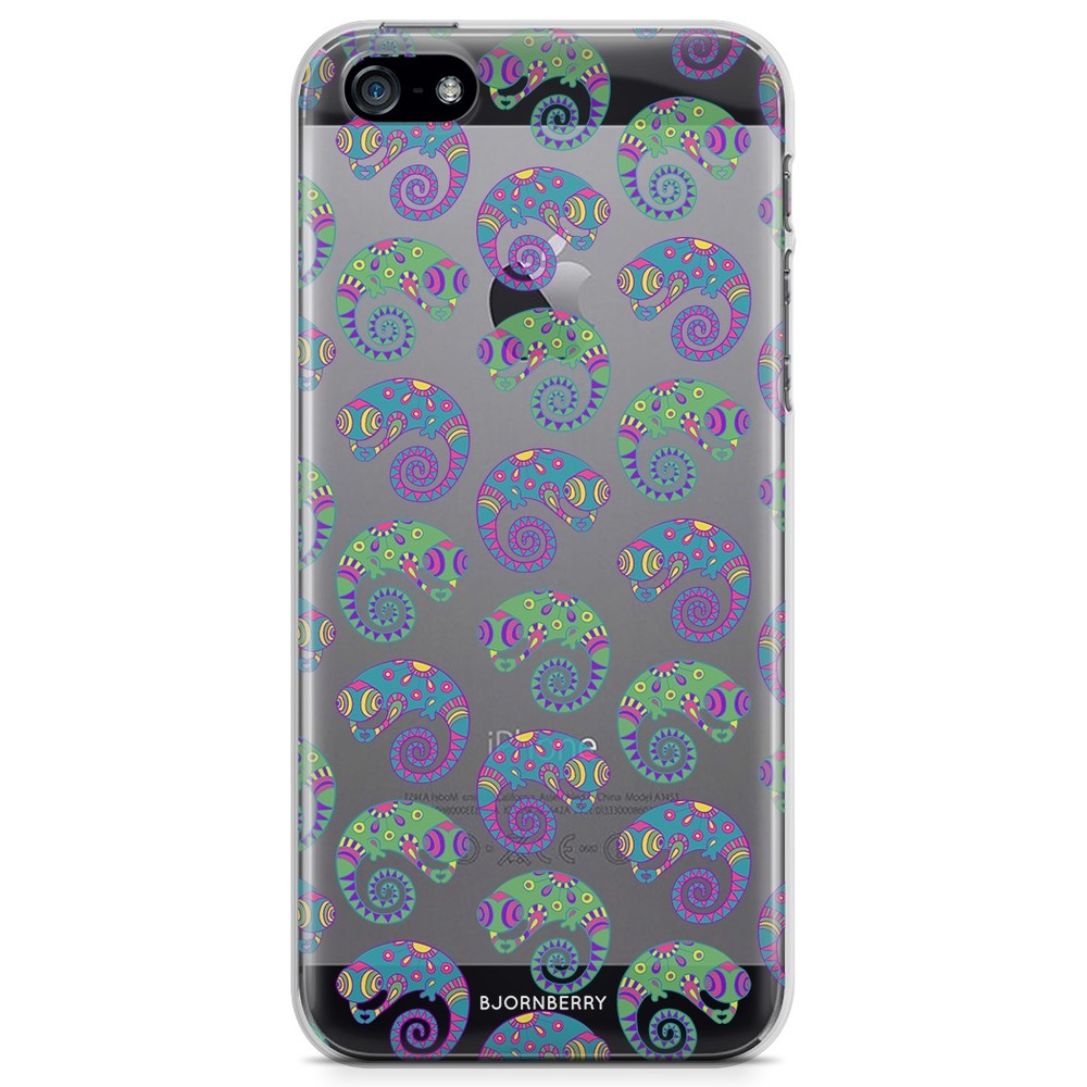 iPhone 5/5S/SE (2016) TPU Case - Lizards