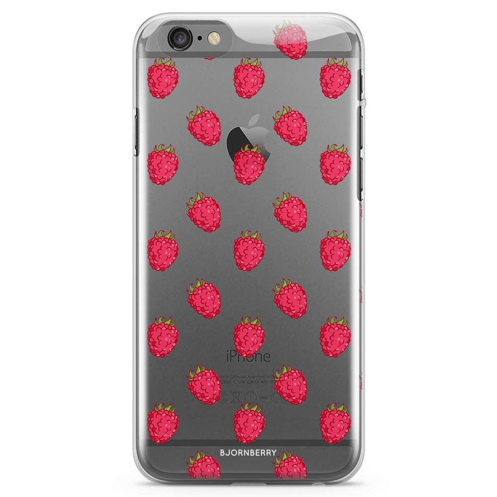 iPhone 6 Plus/6s Plus TPU Case - Raspberry