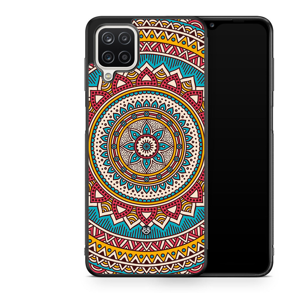 Samsung Galaxy A12 Case - Mandala Pattern
