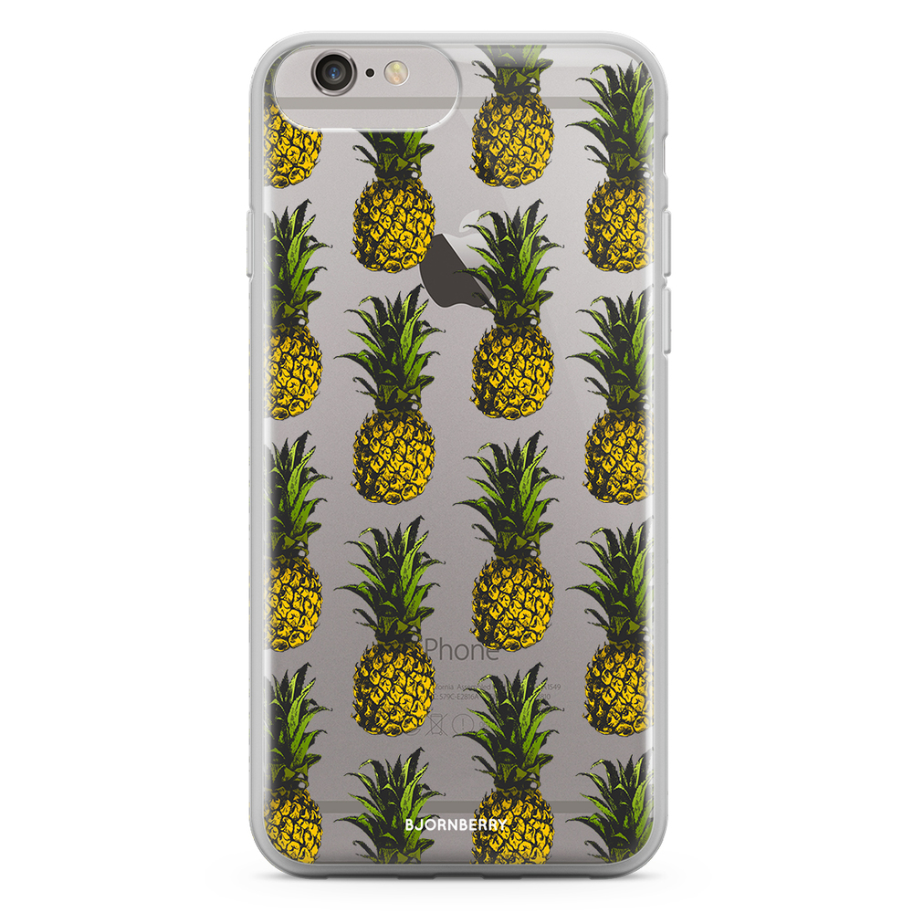 iPhone 6 Plus/6s Plus Fashion Case - Pineapple Pattern