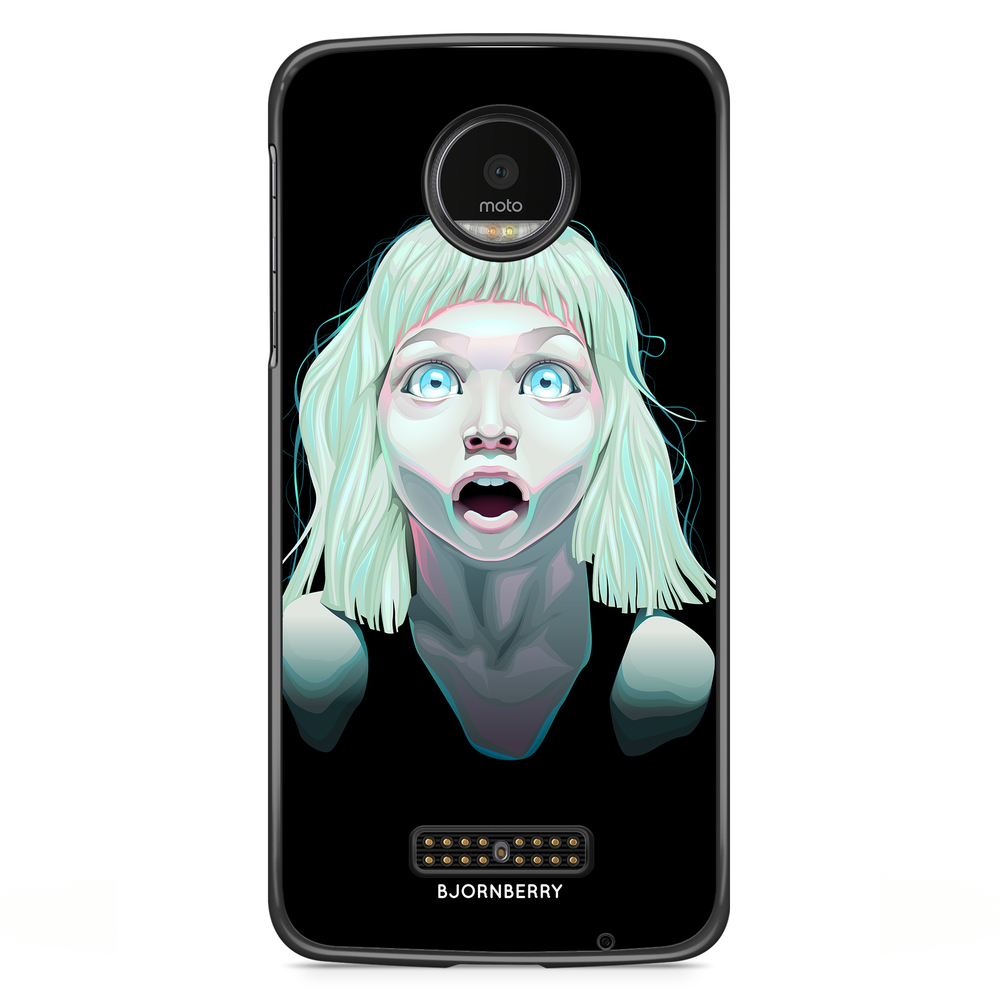 Motorola Moto Z Case - Girl With Open Eyes