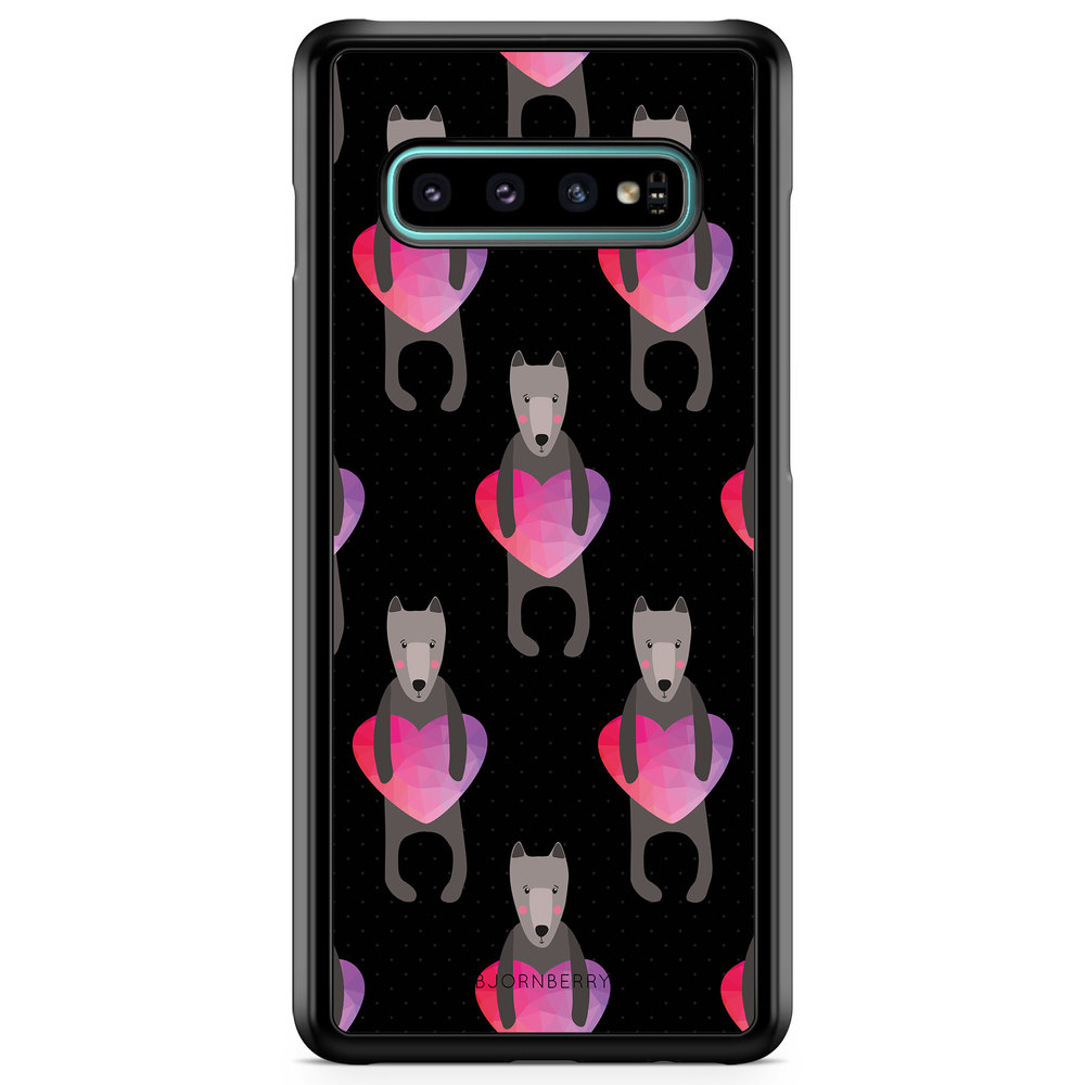 Samsung Galaxy S10 Case - Romantic Dogs