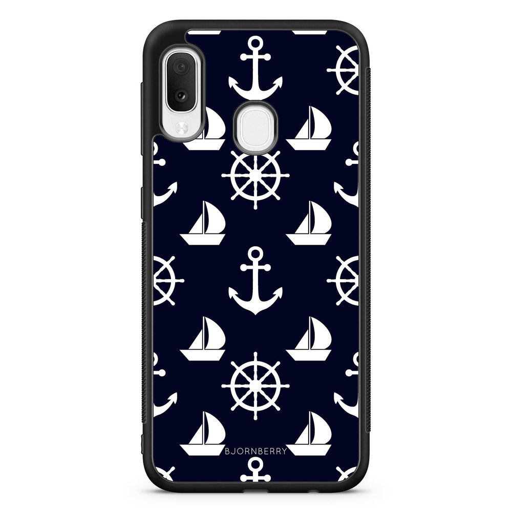 Samsung Galaxy A20e Case - Sailing Pattern