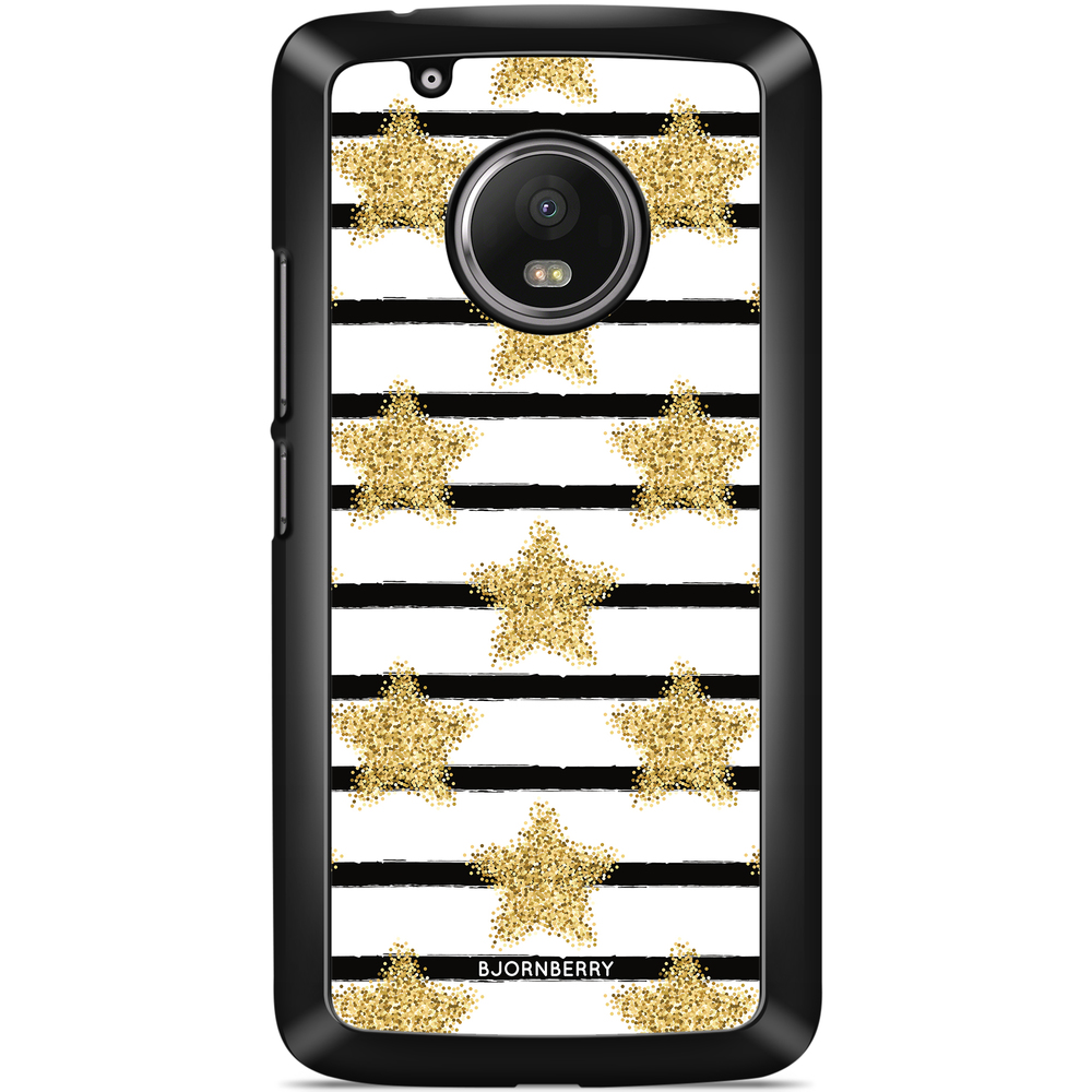 Moto G5 Plus Case - Gold Stars