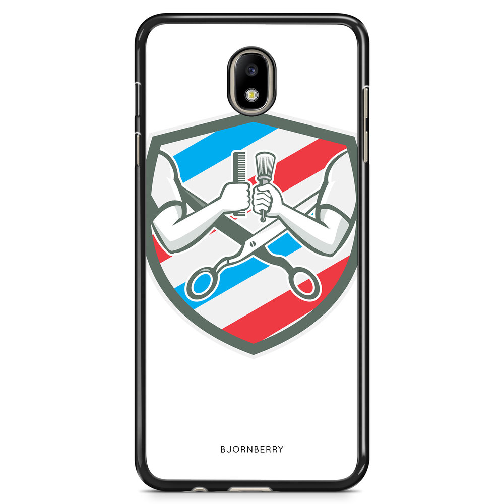Samsung Galaxy J7 (2017) Case - Barber Logo