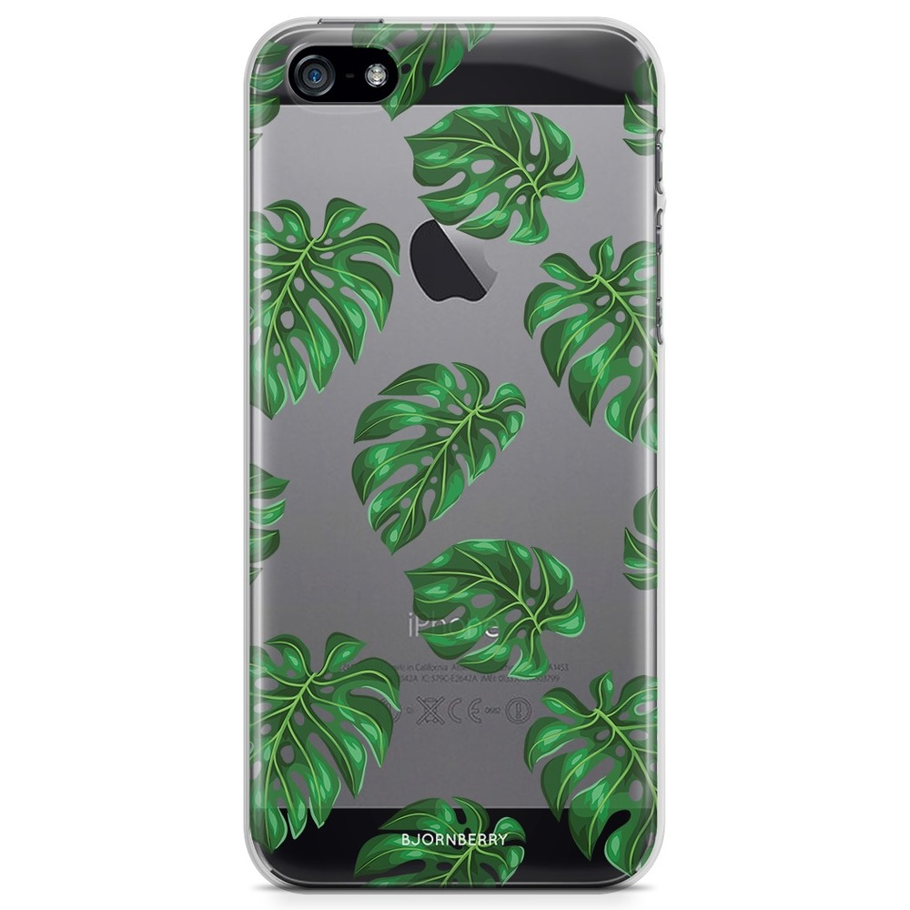 iPhone 5/5S/SE (2016) TPU Case - Monstera