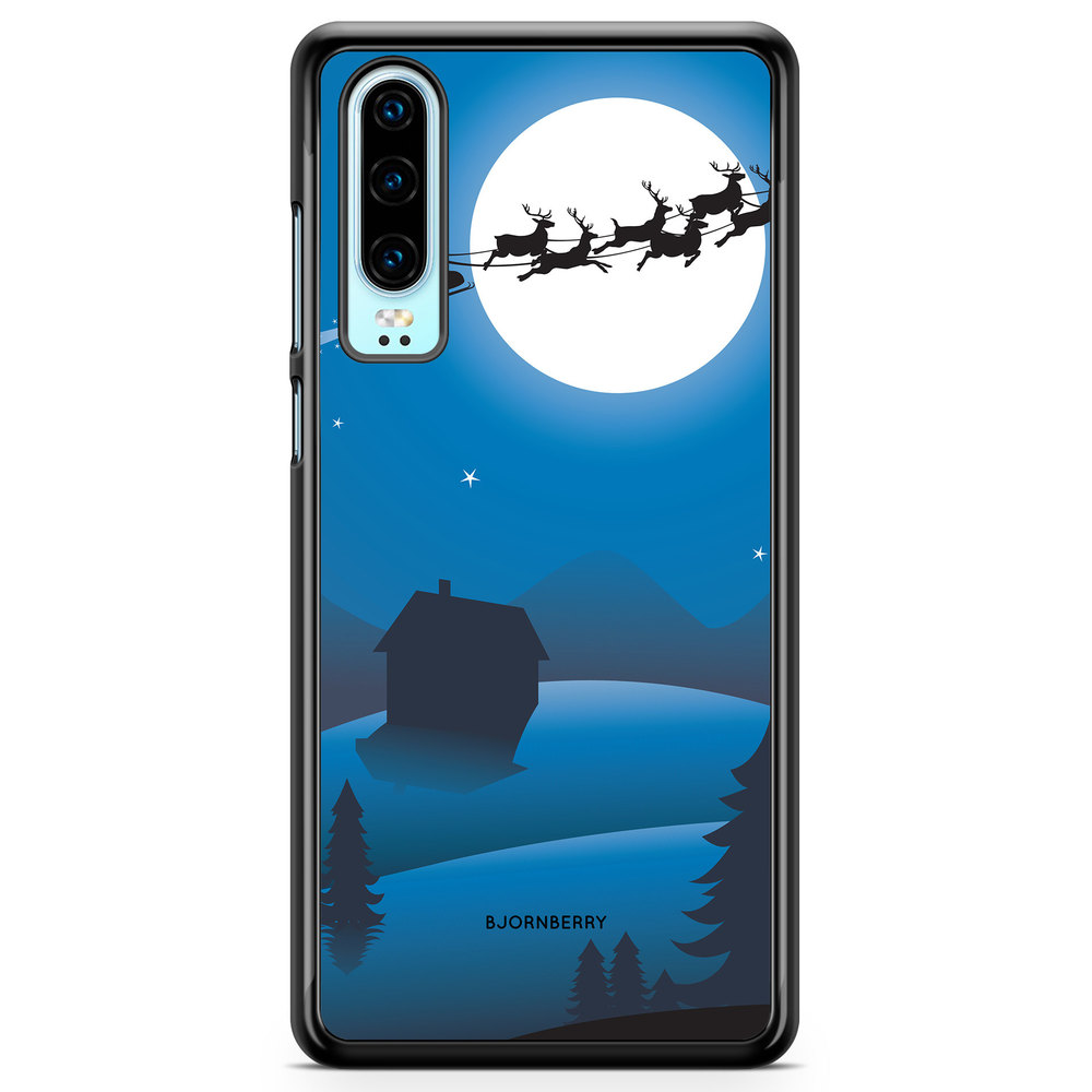 Huawei P30 Case - Festive Sleigh