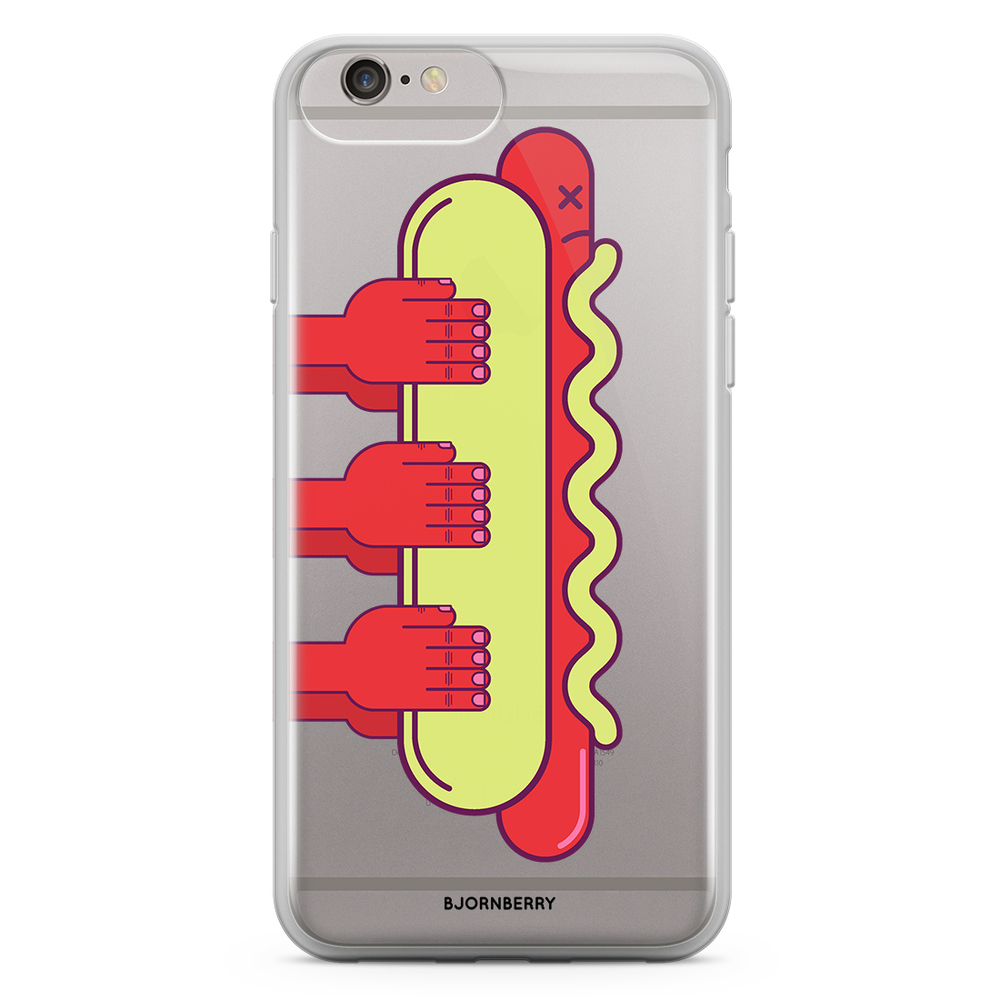 iPhone 6 Plus/6s Plus Fashion Case - Hot Dog