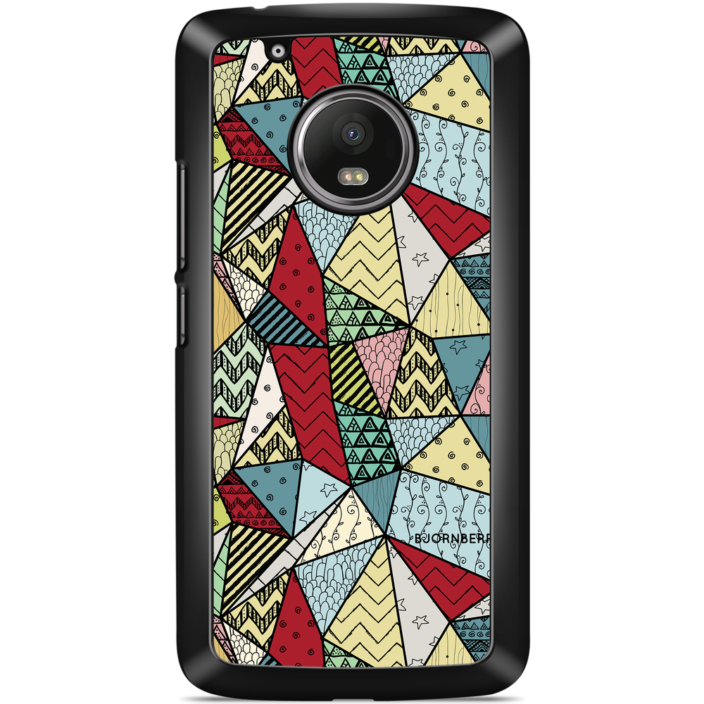 Moto G5 Plus Case - Polygons