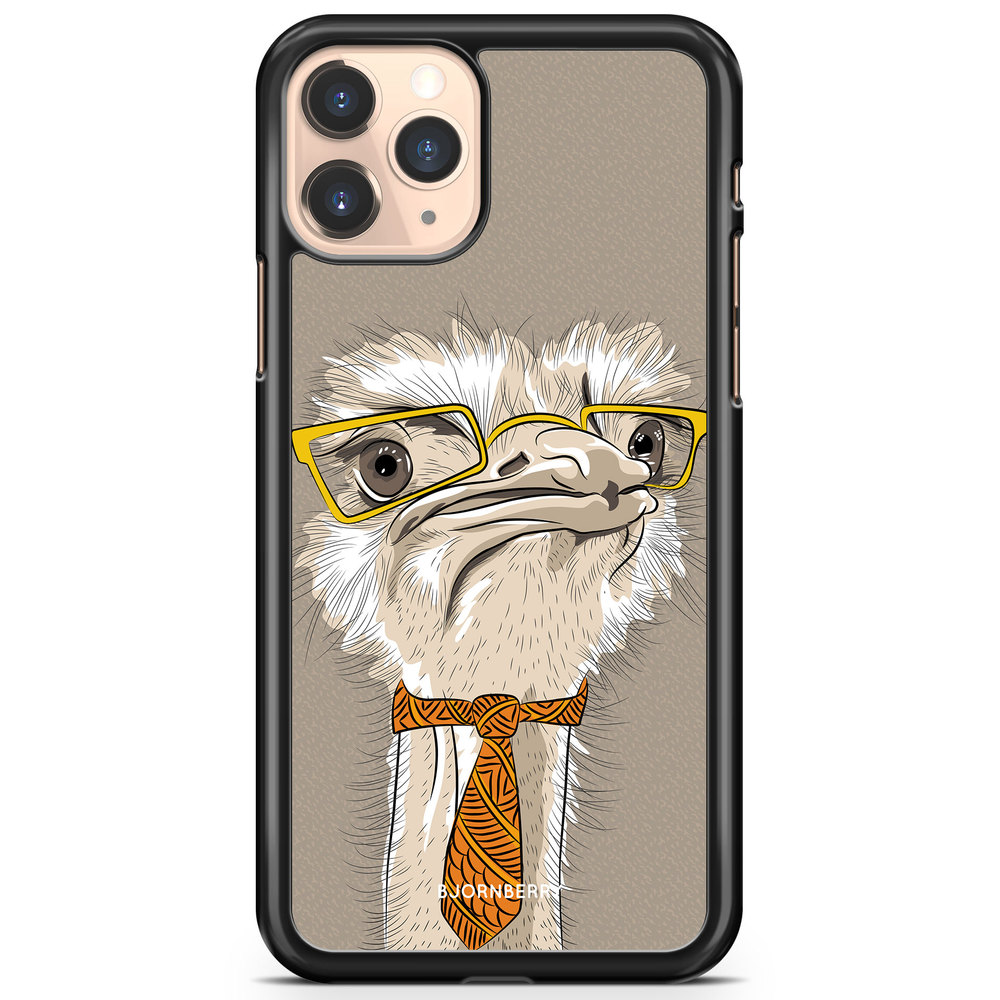 iPhone 11 Pro Case - Hipster Ostrich