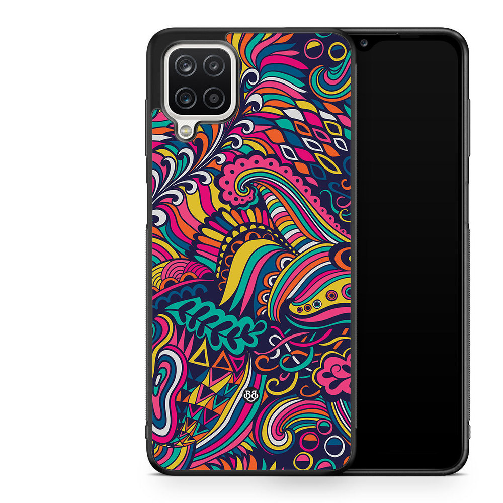 Samsung Galaxy A12 Case - Abstract Floral
