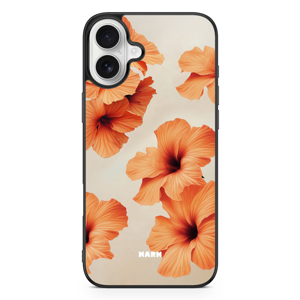 iPhone 16 Plus Case - Hibiscus Era - Papaya