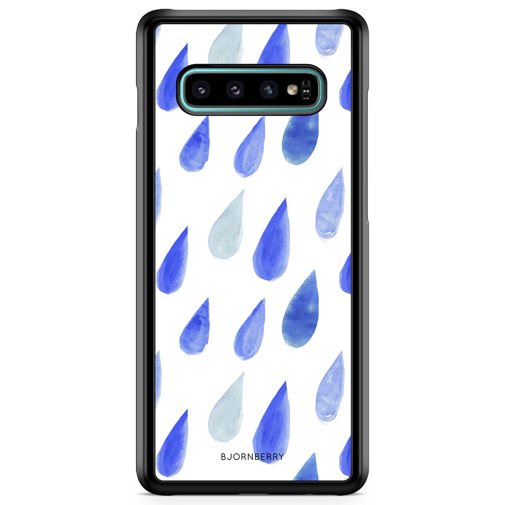 Samsung Galaxy S10 Case - Watercolor Rain