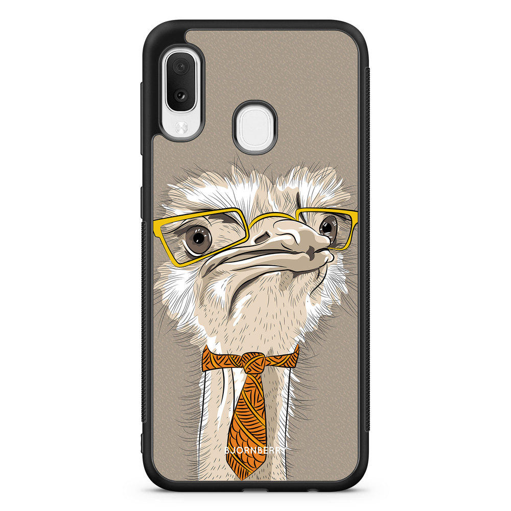 Samsung Galaxy A20e Case - Hipster Ostrich