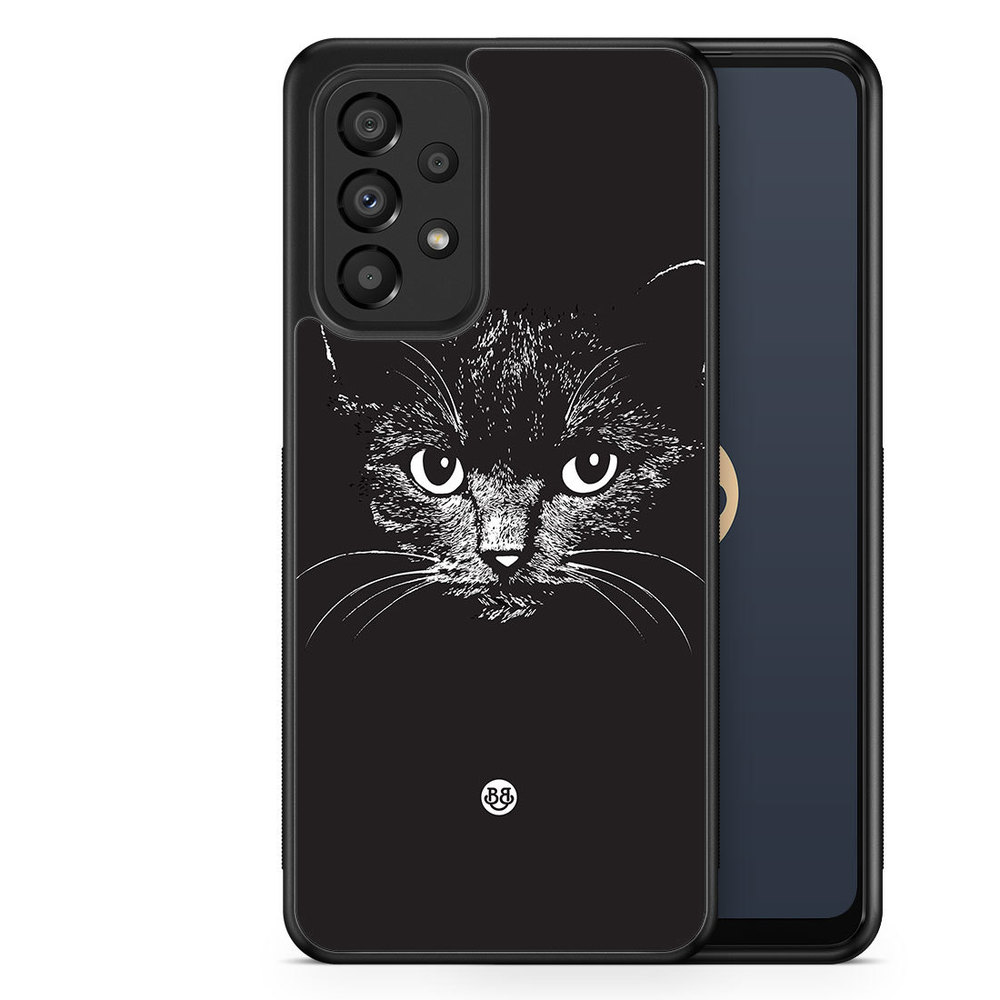 Samsung Galaxy A33 5G Case - Black/white cat