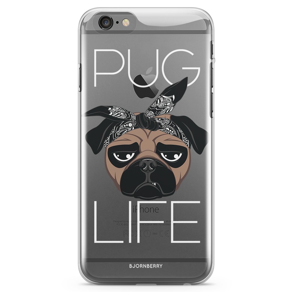 iPhone 6 Plus/6s Plus TPU Case - Pug Life