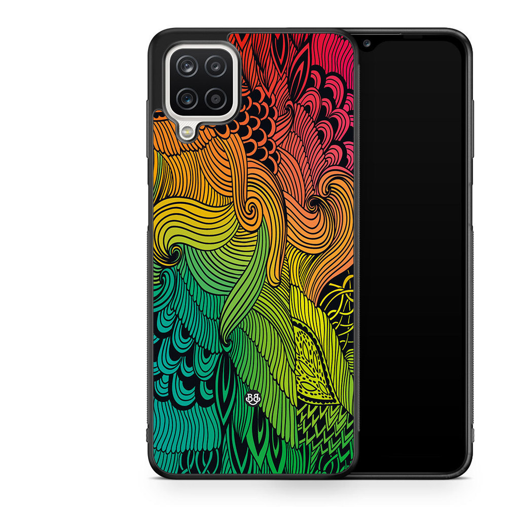Samsung Galaxy A12 Case - Abstract