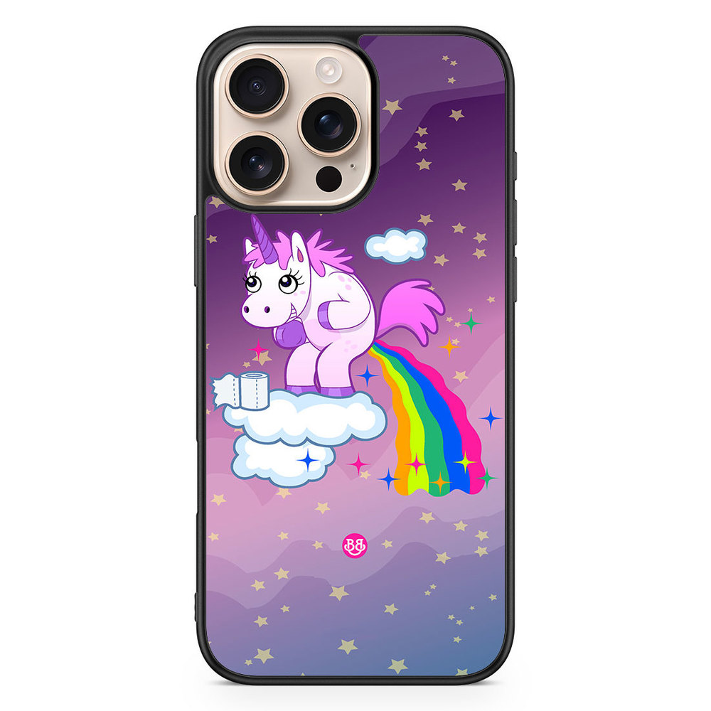 iPhone 16 Pro Max Case - Pooping Unicorn