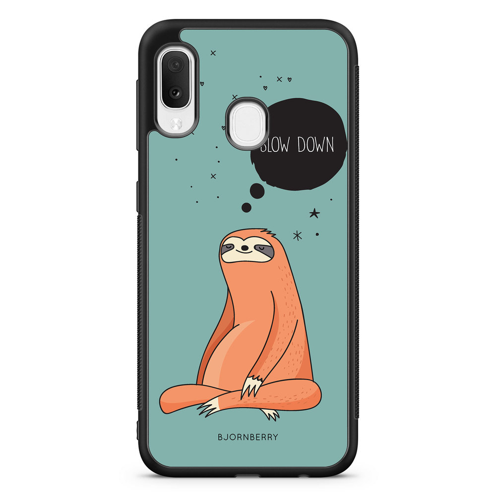 Samsung Galaxy A20e Case - Slow Down Sloth