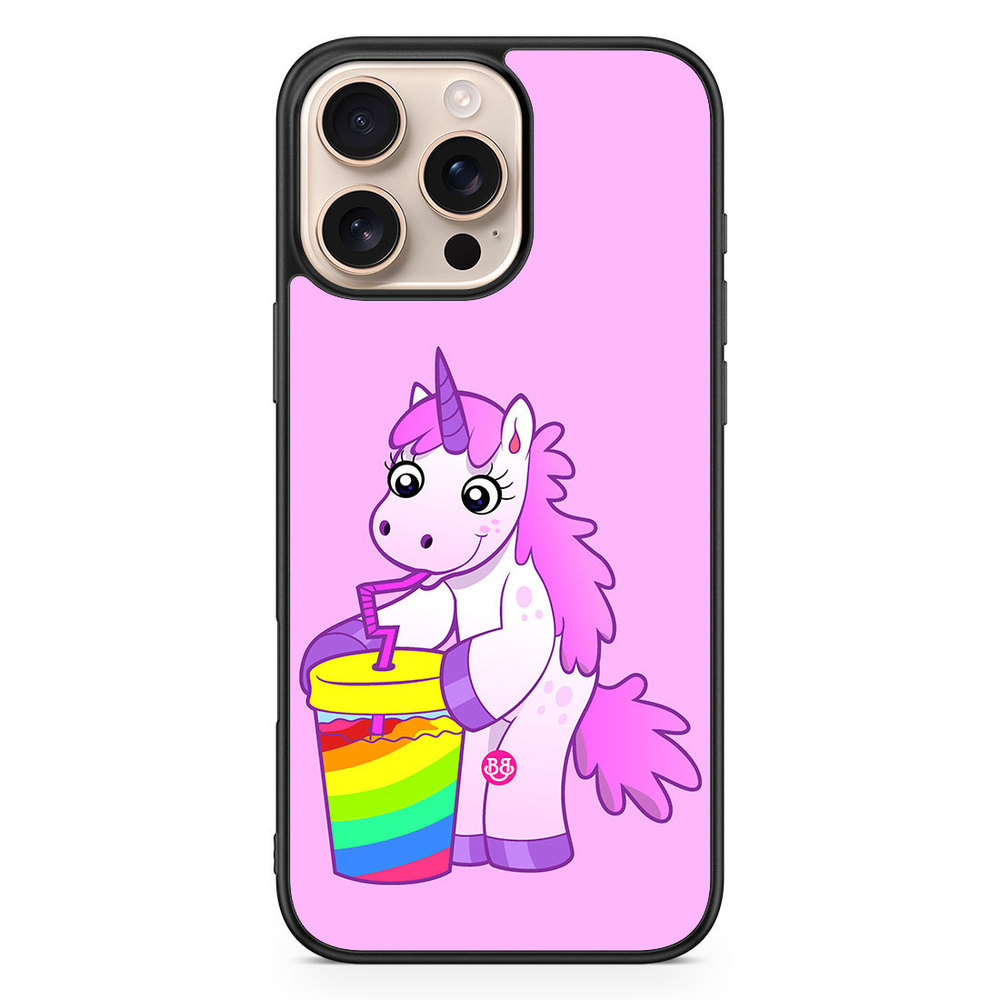 iPhone 16 Pro Max Case - Drinking Unicorn