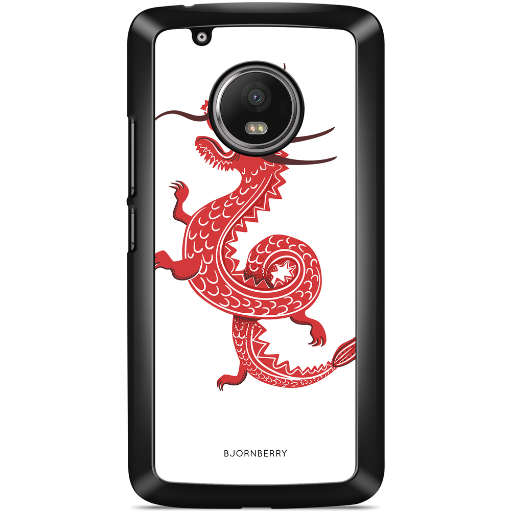 Moto G5 Plus Case - Red Dragon