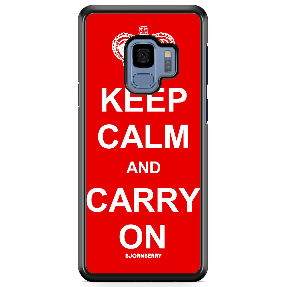 Samsung Galaxy S9 Case - Keep calm carry on